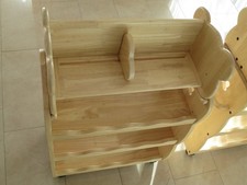 Zwei Mesa Silla Vollholz