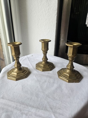 Vintage messing kerzenhalter - vintage,