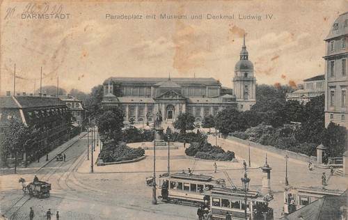 Darmstadt paradeplatz mit - darmstadt,