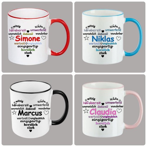 Schöne tasse becher - schöne, druck
