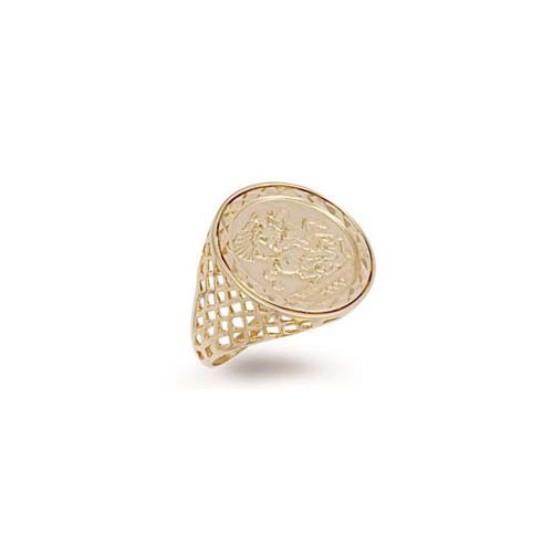 9ct gelbgold gekennzeichnet - 9ct,