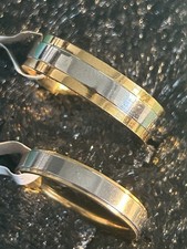 Angebot 2 Eheringe Trauringe, Gold-Silber Edelstahl Ring + 3 Ringe 