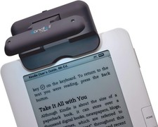 Ozeri Kandle II Leselampe - Buchlampe / Klemmlampe für eBook Reader, schwarz