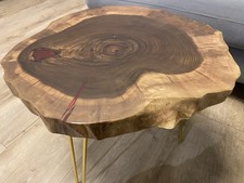 Couchtisch Walnuss Epoxidharz
