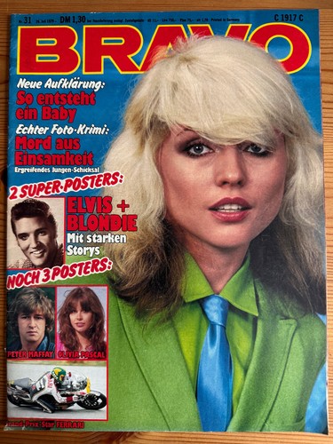 Bravo 1979 blondie - bravo,