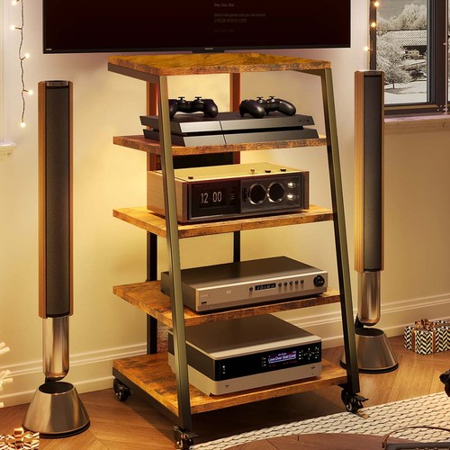 Stufiger led hifi rack - 5-stufiger,