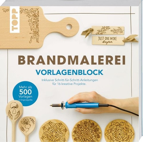 Brandmalerei vorlagenblock - brandmalerei.,