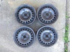 4x Stahlfelgen 6x15 ET43 LK