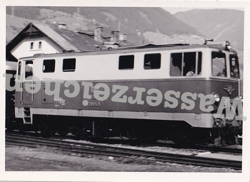 Foto lok öbb 2095 - foto, (bw1447)