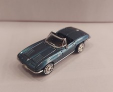 Brekina 18027 Chevrolet Corvette C2 Cabrio ROADSTER USA Grün-Metallic 1962 OVP