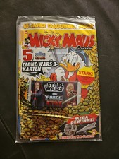 Micky Maus Nr. 12 von 2012 mit Star Wars Sticker Tüte aus dem Ehapa Verlag 