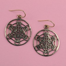 Ohrringe Metall Metatron