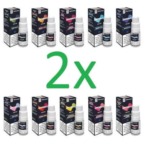 Overvape 10ml nikotinsalz - 2, x