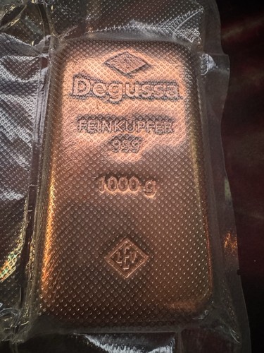 Degussa kupferbarren kg - kupferbarren, 1