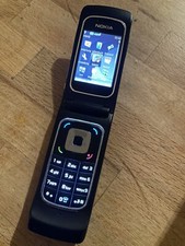 Nokia 6555 - Schwarz, Klapp-Telefon, Symbian, 1,3MP Kamera, MicroSD