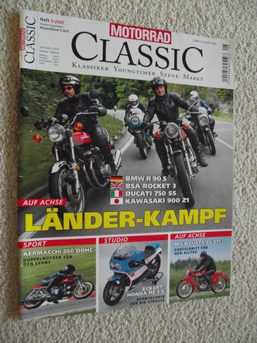 Motorrad classic heft 2007 - classic,, 5/2007