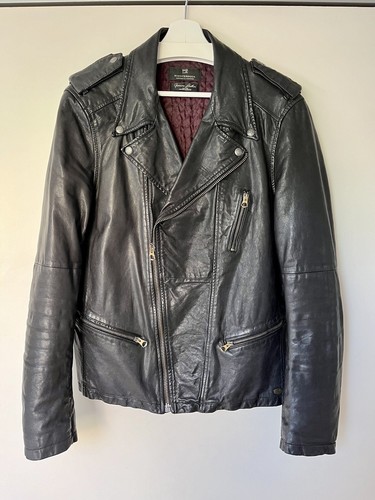 Scotch soda biker lederjacke - scotch, &