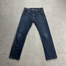 LEVIS Jeans 501 XX Herren Vintage Hose W32 L32 Premium Big E 11007 Blau Denim