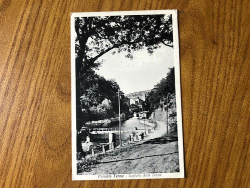 Postkarte porretta terme - postkarte,