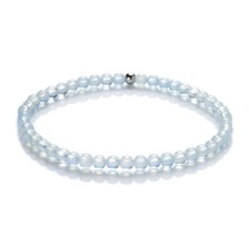 Edelstein Armband - 4mm Kugel-Armband Naturstein - Perlenarmband - viele Sorten