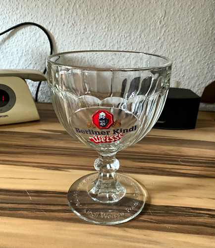 Berliner kindl weisse - berliner, bierglas