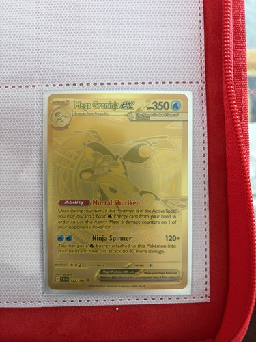 Mega greninja 122 086 - 122/086, gold