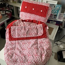 Bezug Fusssack Dach und Wickeltasche Babytasche für Babyschale Maxi Cosi