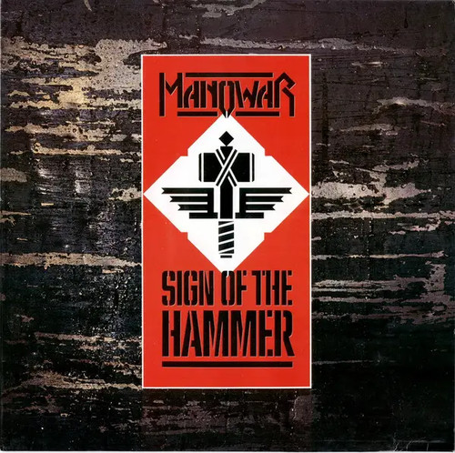 Manowar sign the - of, hammer