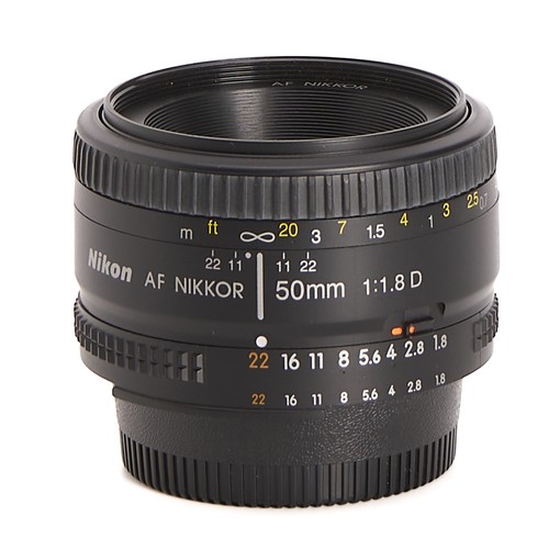 Nikon 50mm af d - 50mm/1,8,