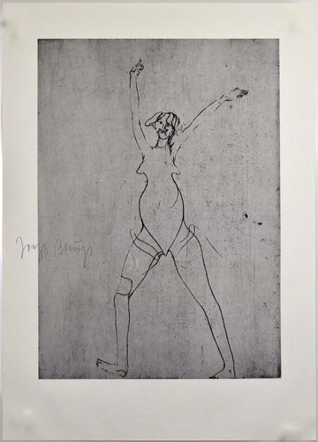 Beuys mädchen signierter - beuys,, [signierter