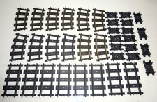 36 Lego Eisenbahn 9V Schienen 8x 2867 Kurve 8x 53400 Gerade 4 Kurve Flexschiene