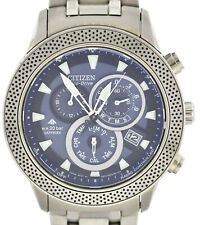 Citizen Eco-Drive Herren- Alarm- Chronograph Ref. E670-S043743  Funkuhr ltd. Ed.