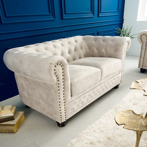 Chesterfield 2er sofa 150cm - 2er,