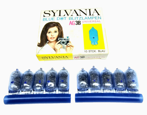 10x sylvania ag3b photoflux - sylvania,