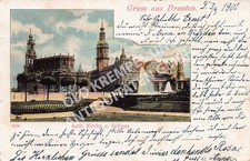 AK Postkarte Gruß aus Dresden