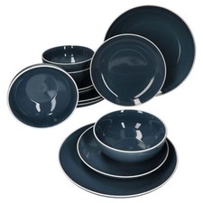 12tlg. Teller Set Linus blau 4