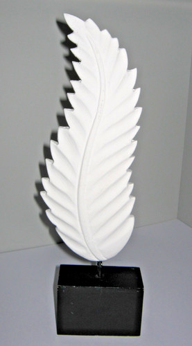 Kunstobjekt skulptur feder - skulptur,,