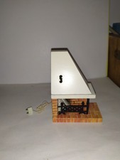 Alte  Kamin-beleucht-um 1970-80-Lundby-Lisa-Puppenhaus-Puppenstube-1:18