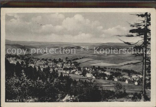 Raschau panorama - raschau,