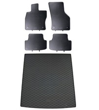 Fußmatten Kofferraumwanne für VW Passat B8 3G Variant Kombi im Set Gummi Matten