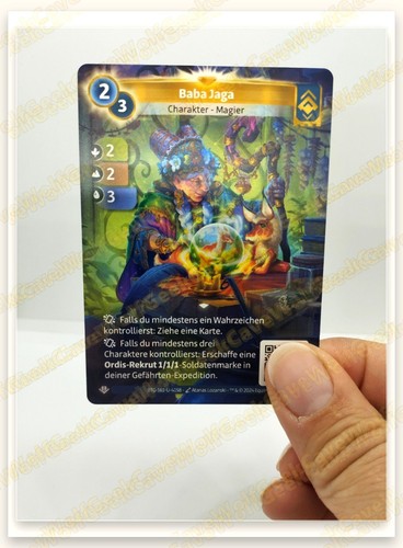Altered tcg baba jaga - tcg:,