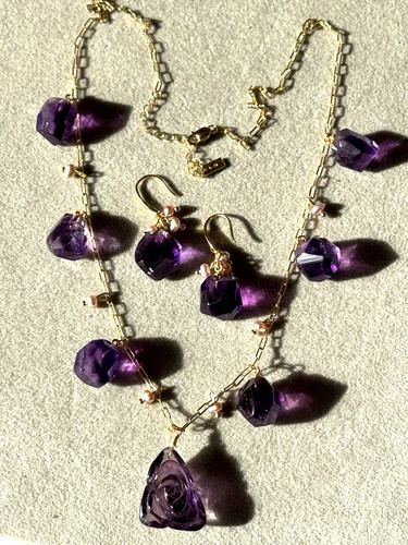 Set kette ohrringe - set,