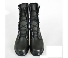 HERREN HANDGEFERTIGTE LEDERSCHUHE SCHWARZ KAMPF MILITÄR LEDERSTIEFEL