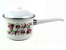 Kochtopf emailiert mit Griff