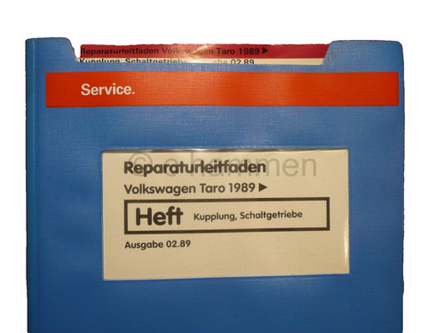 Reparaturleitfaden taro - reparaturleitfaden, vw