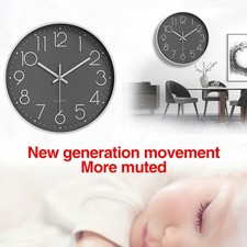 Design wanduhr 30 cm lautlos