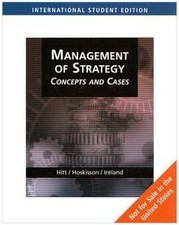 Strategic Management: Concepts and Cases von Hitt, ... | Buch | Zustand sehr gut