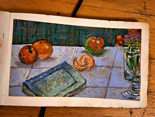 Oil painting stillleben - oil, :