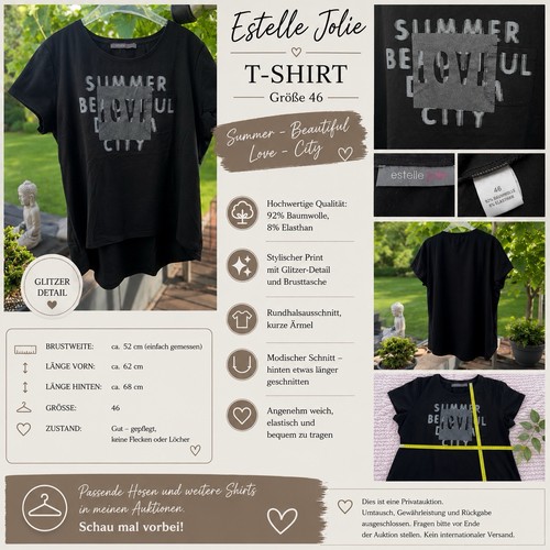 Estelle jolie printshirt - estelle,
