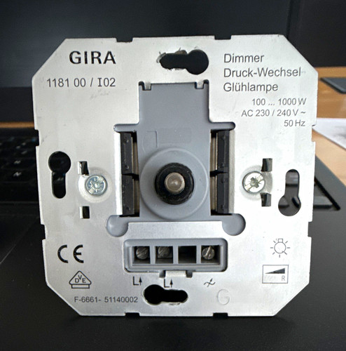 Gira drehdimmer druck wechsel - gira, druck-wechsel